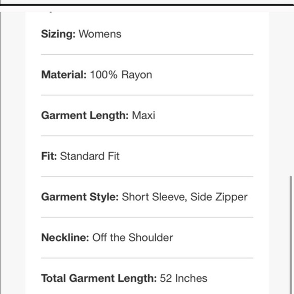 8 RIXO for Target Floral Off the Shoulder Dress - Picture 9 of 10